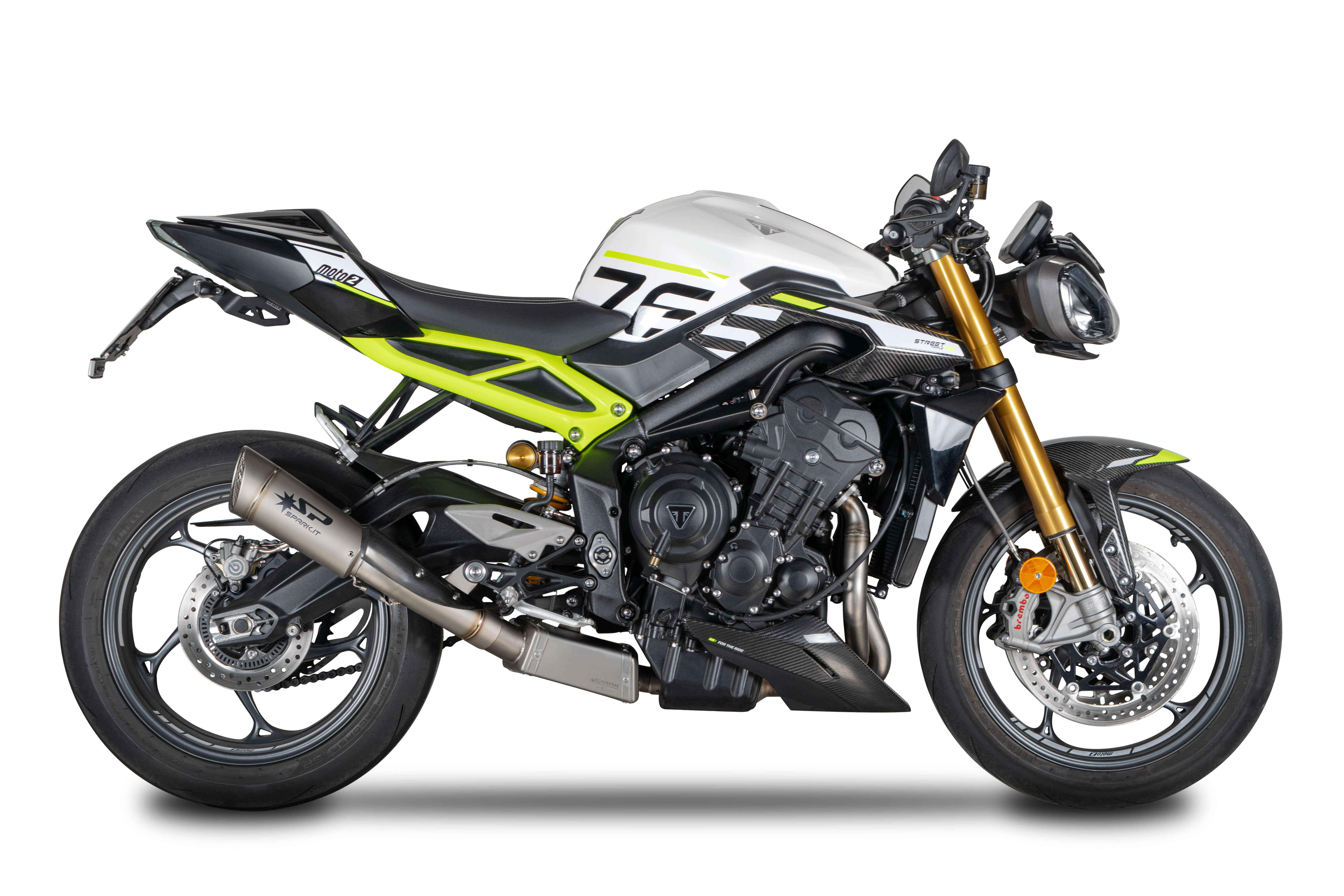 Triumph ストリートトリプル用 SC-PROJECT SC1-R チタン Triumph ストリートトリプル用 SC-PROJECT SC1-R チタン Triumph