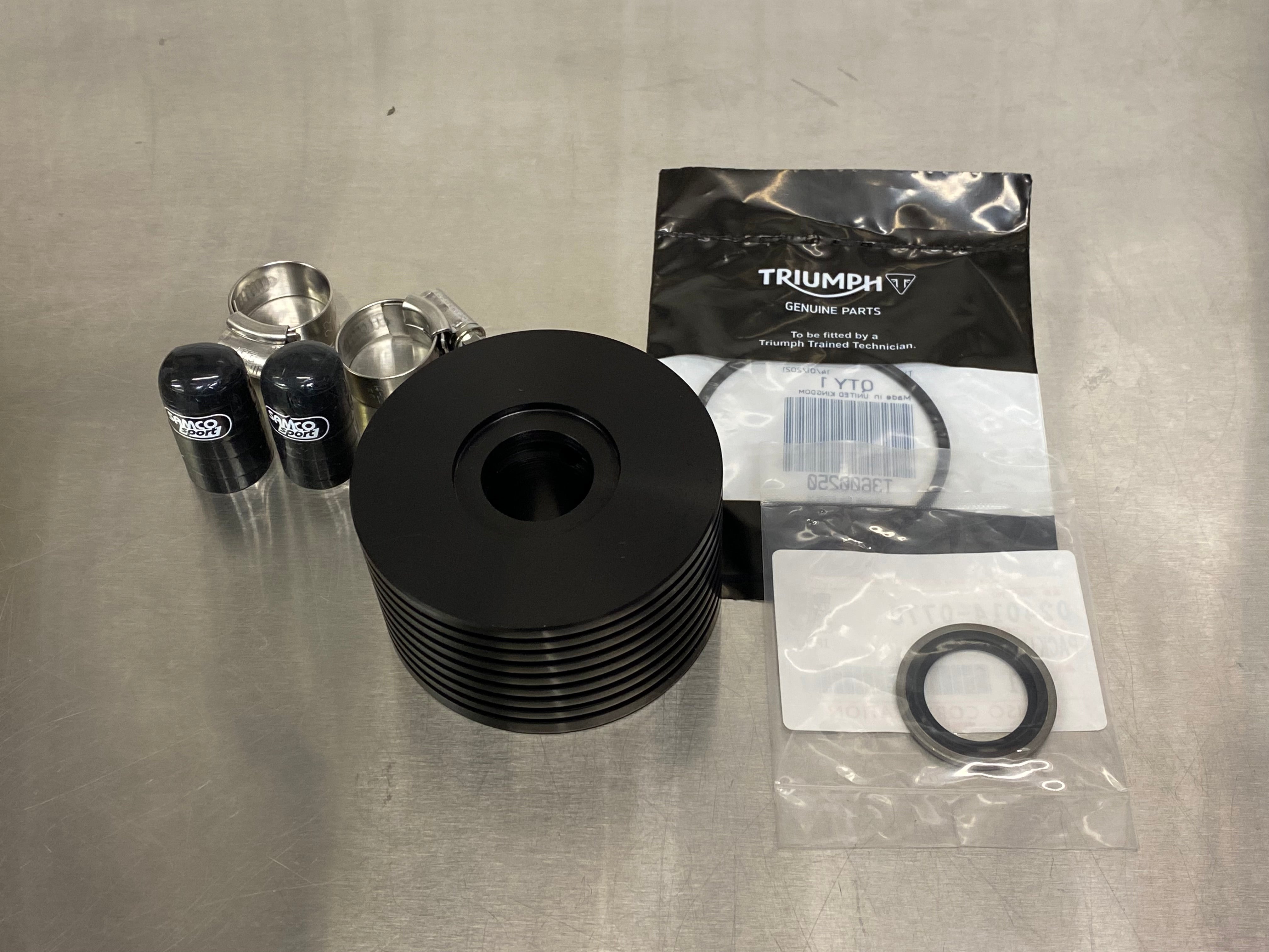 Triumph Daytona 675/R TRS Billet Oil Cooler – UK Race Support