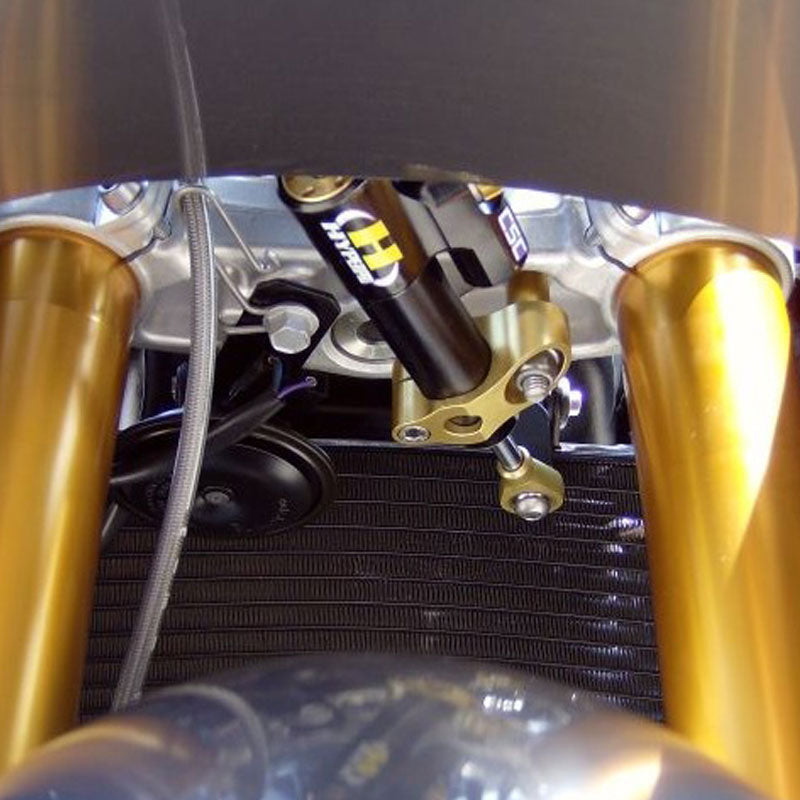Triumph Daytona 675/R 2006-12 Hyperpro Under Bottom Yoke Steering Damper Kit