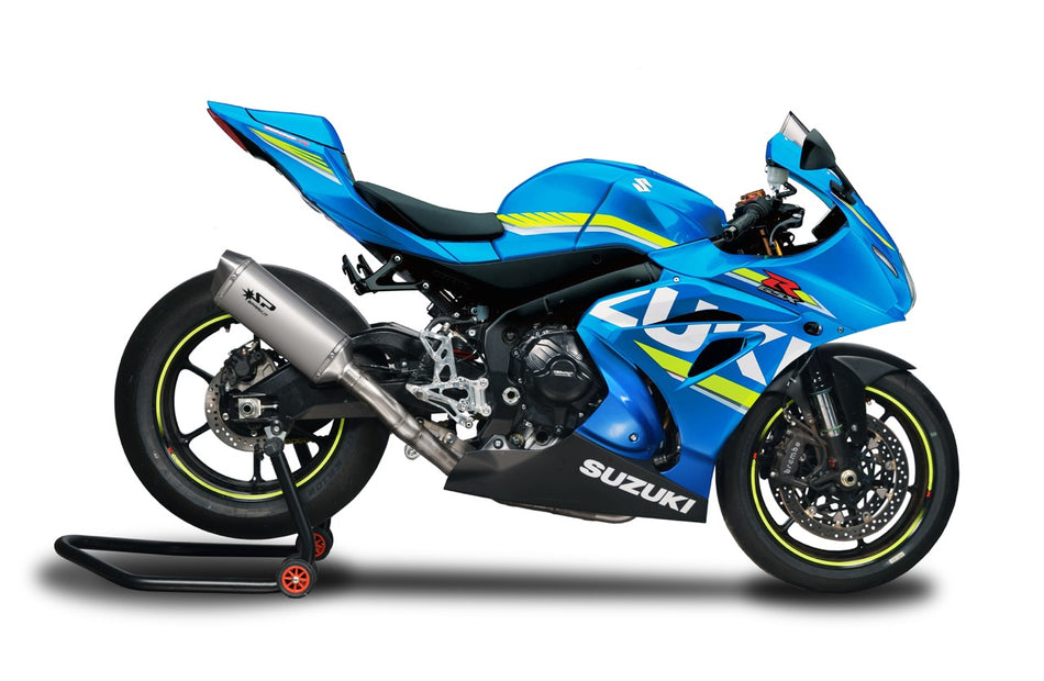 SUZUKI GSX-R 1000/ R (17-19) Spark Racing FULL SYSTEM: S.STEEL collector + FORCE silencer