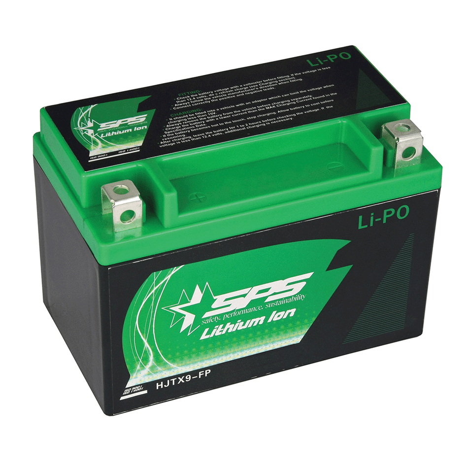 SPS LITHIUM ION BATTERY LIPO12A - REPLACES CB16A-LA2, YTX12B-BS, YT12B-BS, YT14B-BS