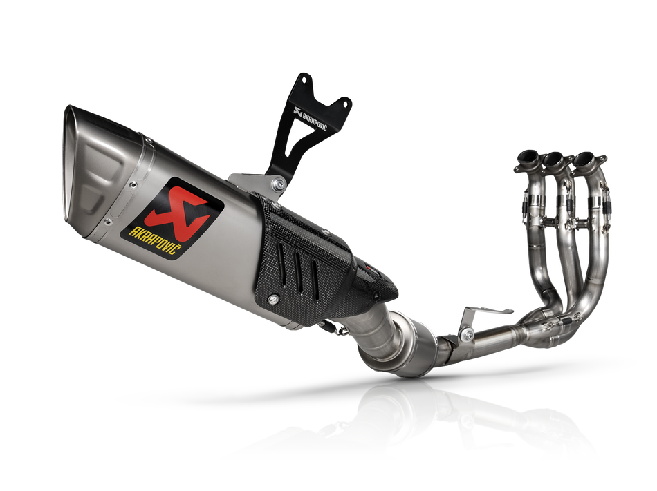 Triumph  Street Triple / Daytona 765 S / R / RS 2021-26 Akrapovic Evolution Line (Titanium)