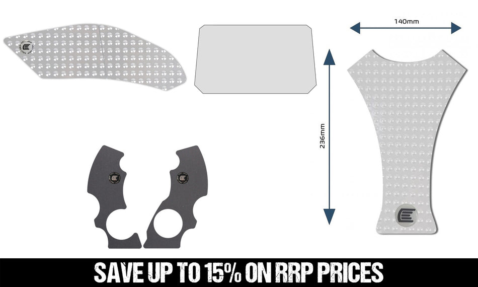 Yamaha R9 2025- Eazi Grip Bundle - CLEAR