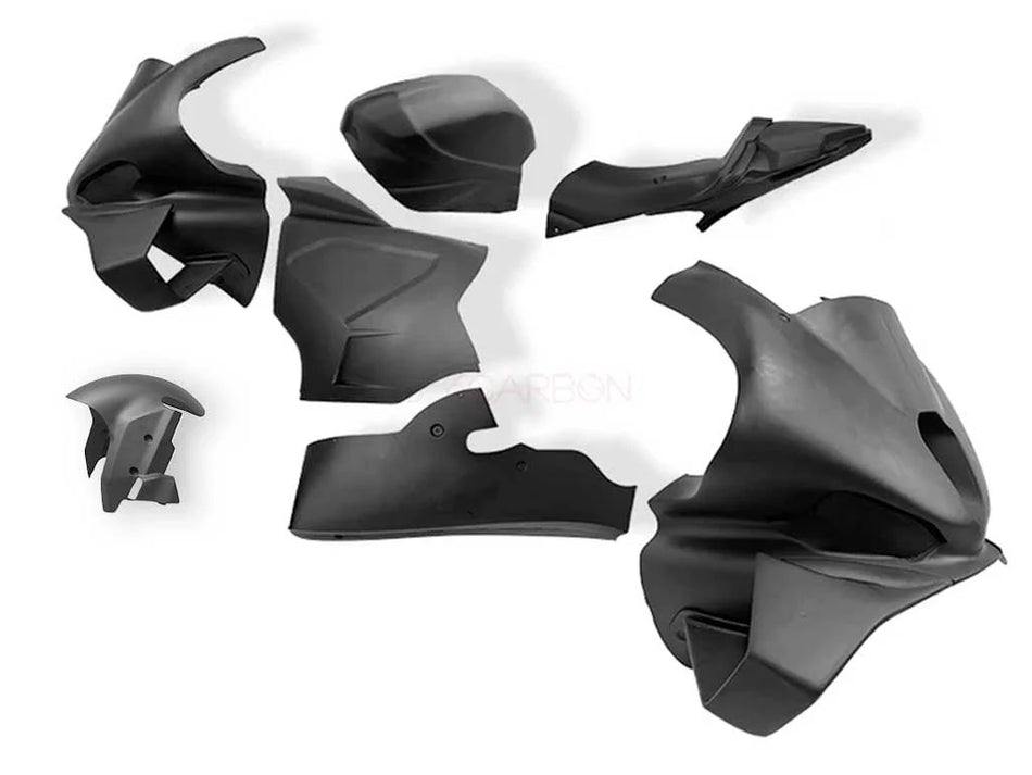 BMW S1000RR 2023-24 & M1000RR 2024 6 Complete 6 Fiber Race Bodywork Kit