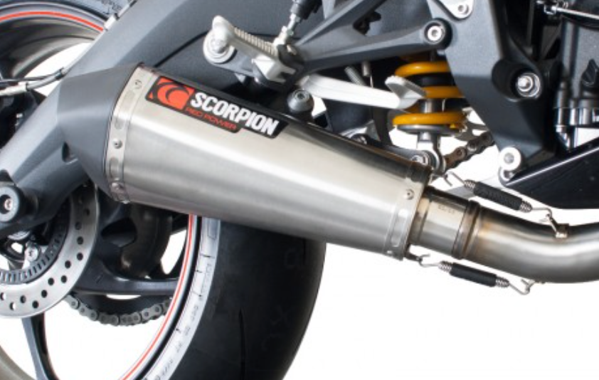 Triumph Daytona 675 R 2013 16 Scorpion Slip On Exhaust UK Race