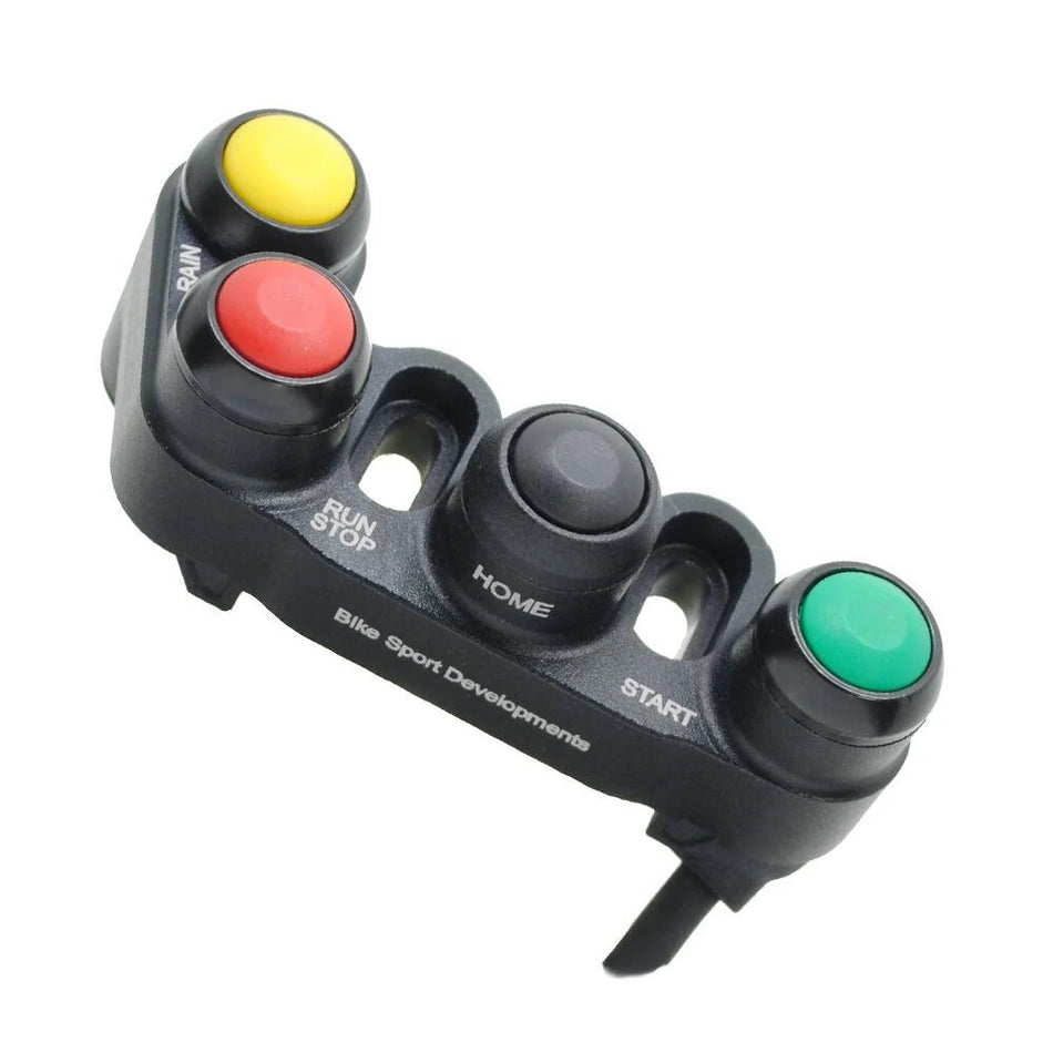 Triumph Daytona & Street Triple 765RS 2017> BSD Plug & Play Right Hand Race Handlebar Switch