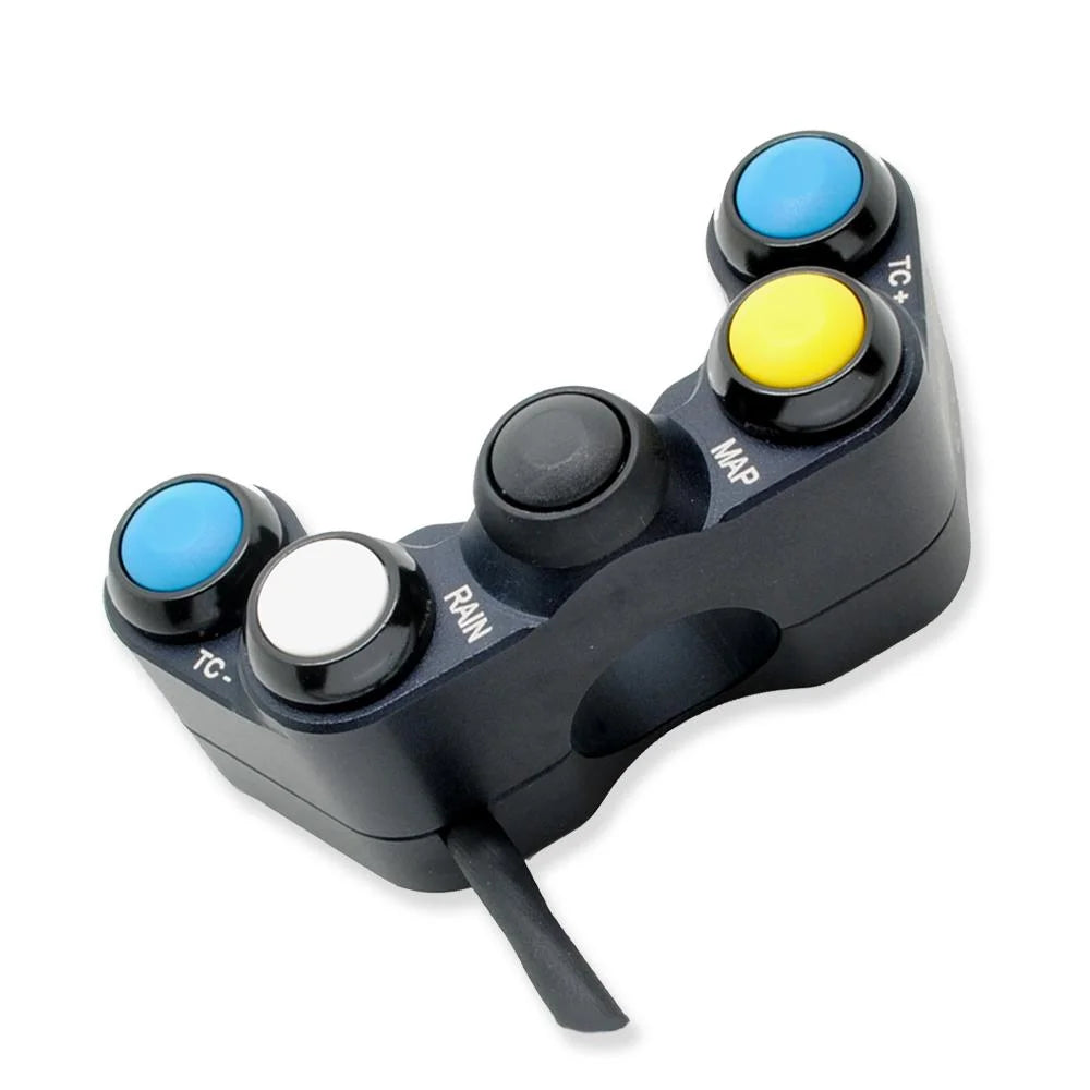 Yamaha R6 2017 onward YEC/GYTR - 5 function - handlebar mount - Map Pi ...