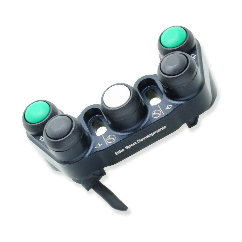 Triumph Daytona & Street Triple 765RS 2017> BSD Plug & Play Left Hand Race Handlebar Switch