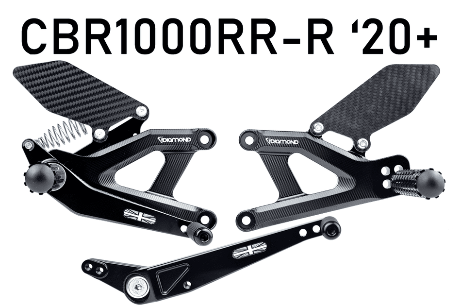 Honda CBR1000RR 2020> Diamond Race Products Rearsets