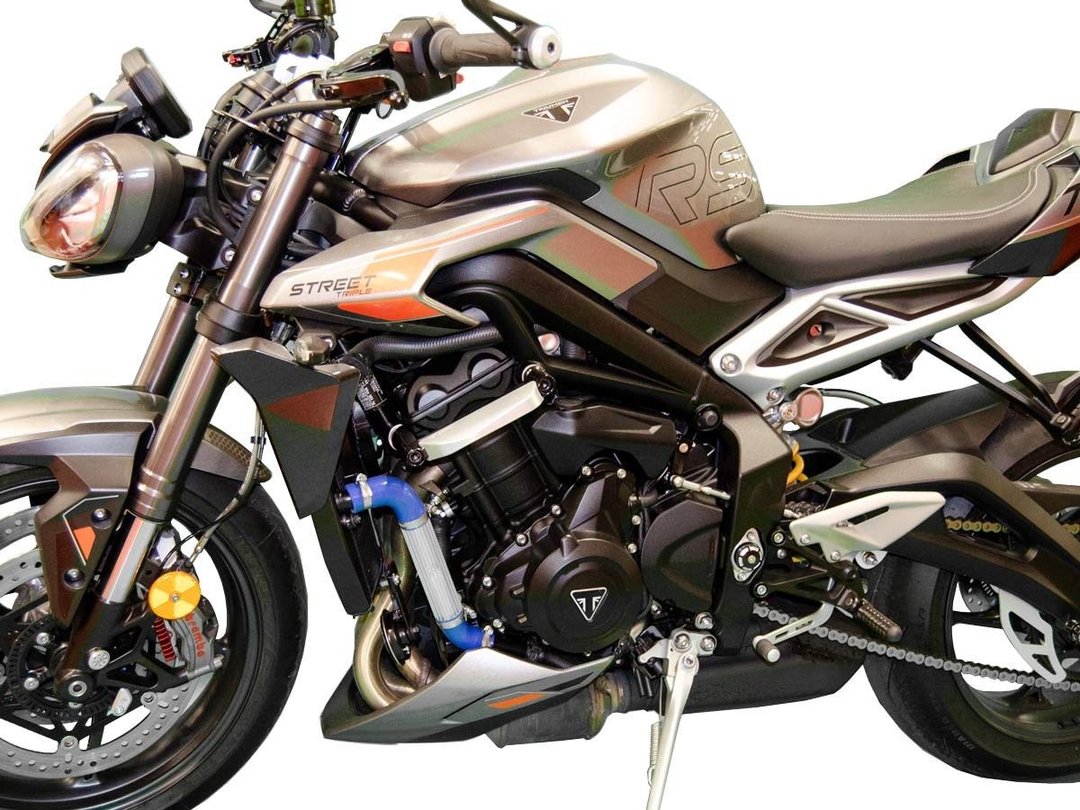 Tuyau D'échappement Avant Pour Triumph Street Triple 765 (2017-2024) - Acier Inoxydable - Améliore Le Son Et Les Performances
