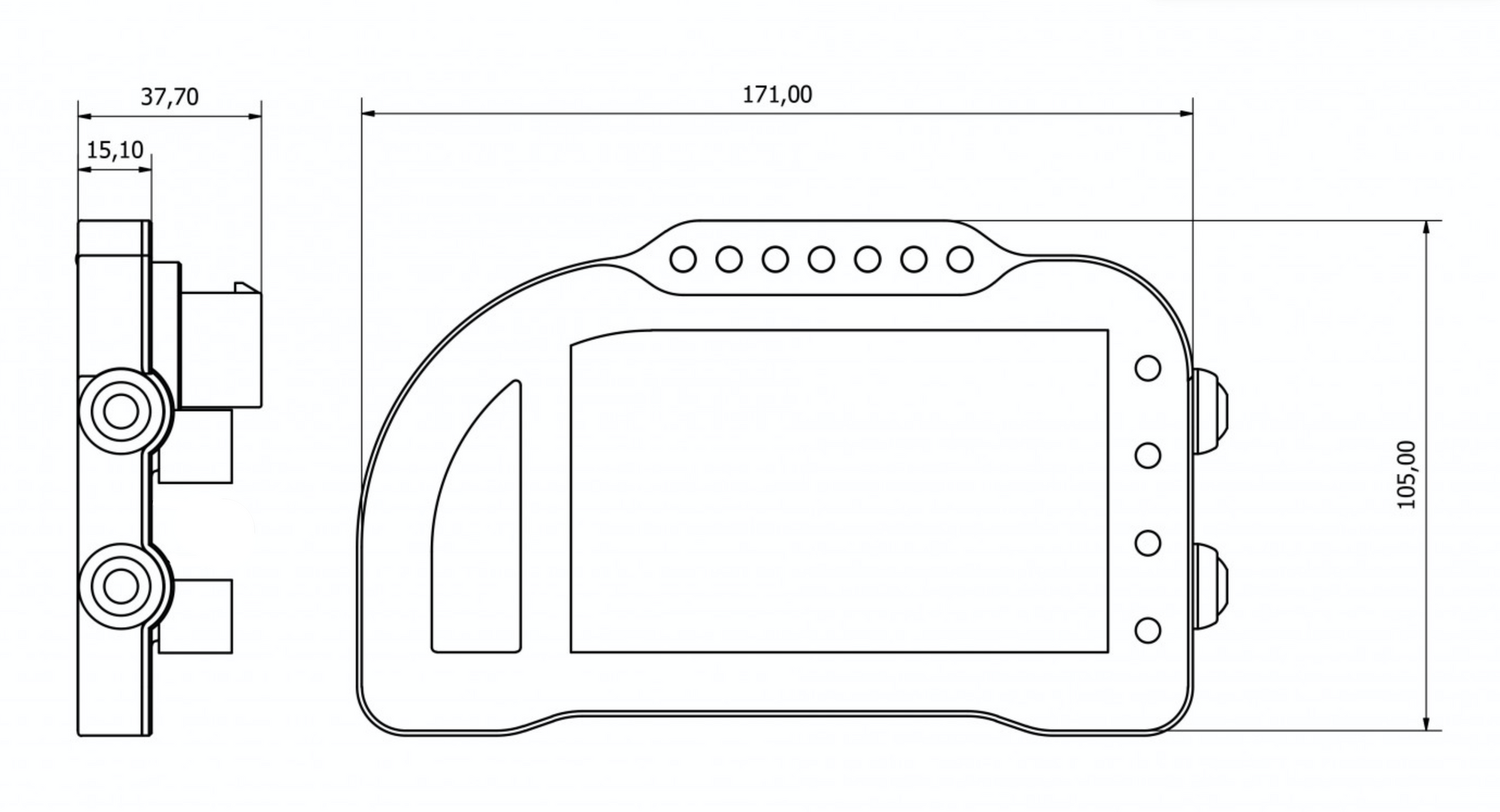 I2M Chrome Lite Dash Package (Dash & Plug & Play Adaptor) – UK Race Support