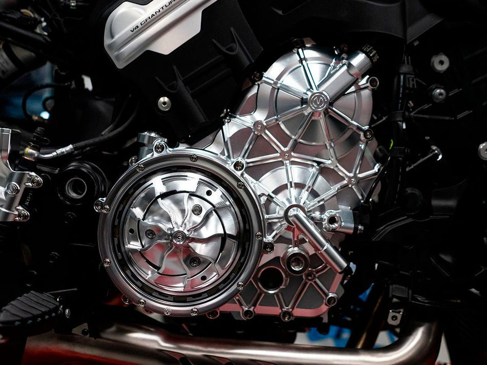 Ducati V4 2025 Motocorse Billet Aluminium Right Hand Engine Cover