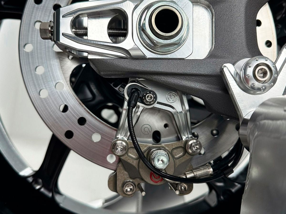 Ducati V4 2025> Motocorse Chain Tensioners and Rear 64mm Brake Hanger ...