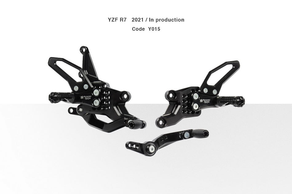 Yamaha YZF-R6 2021-24 Bonamici Race Rearsets