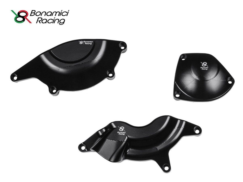 Triumph Street Triple 765S/R/RS 2017> & 765 Moto2 Bonamici 3 Piece Engine Cover Protector Set