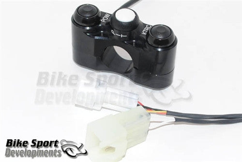 Kawasaki ZX10 2011_2015 Race/Track Bike Handlebar Switch Assembly. 3 Button Left Side