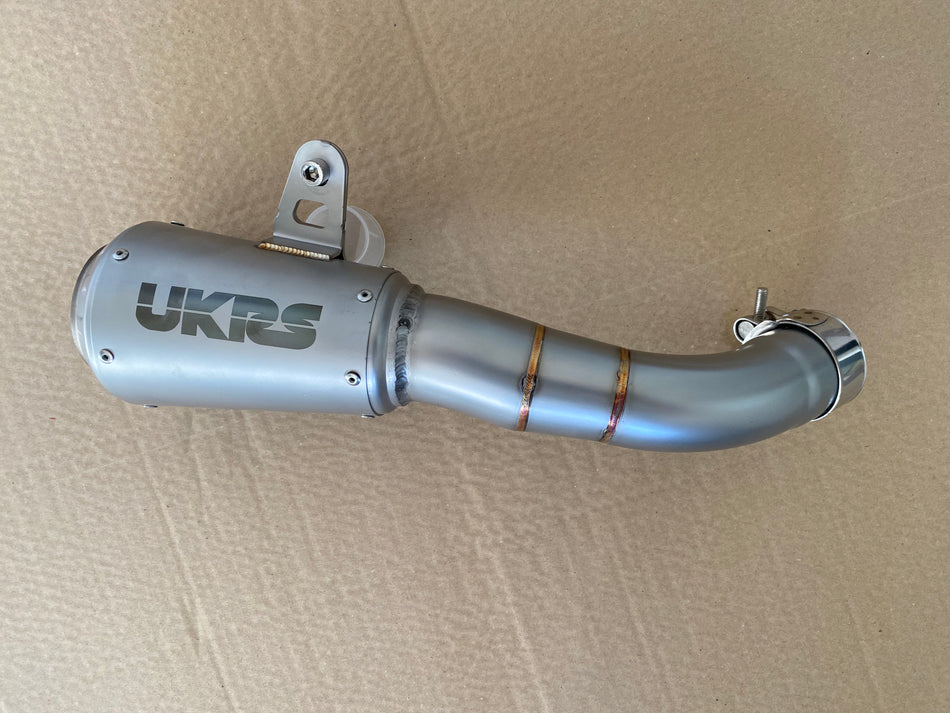 Yamaha R3 2015> UKRS Stainless Steel Slip-On