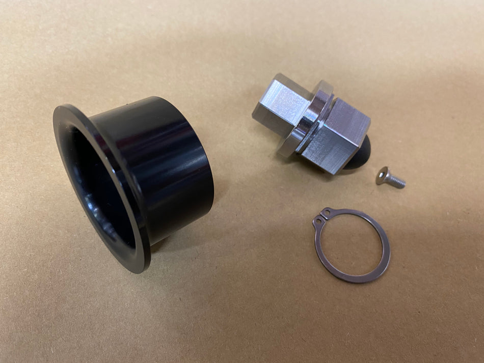 Triumph Daytona & Street Triple, All Models & Years Front Spindle Conversion with Front Axle Pull Cup