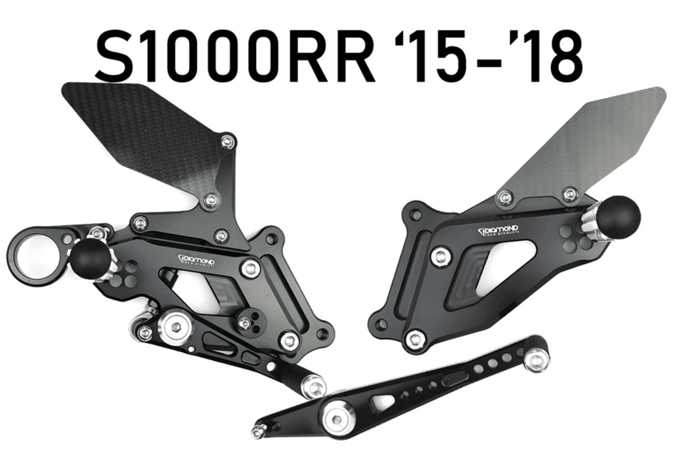 BMW S1000RR 2015-18 Diamond Race Products Rearsets