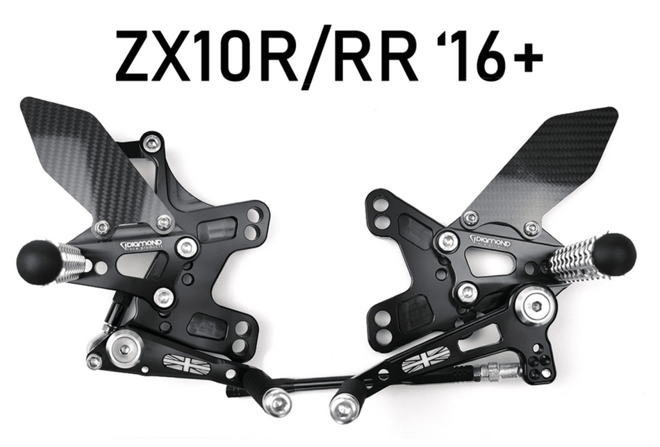 Kawasaki ZX10R/RR 2016> Diamond Race Products Rearsets