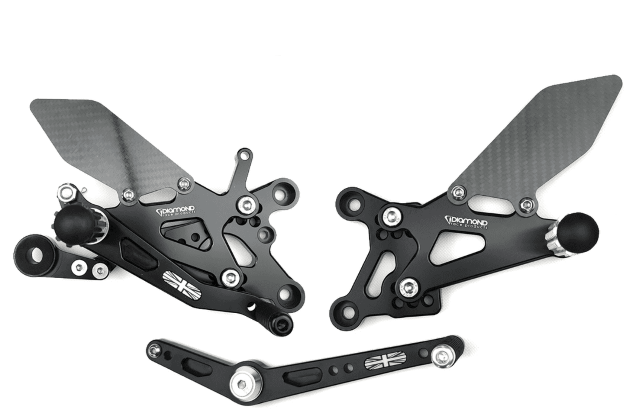 Yamaha YZF R6 2009-16 Diamond Race Products Rearsets – UK Race Support