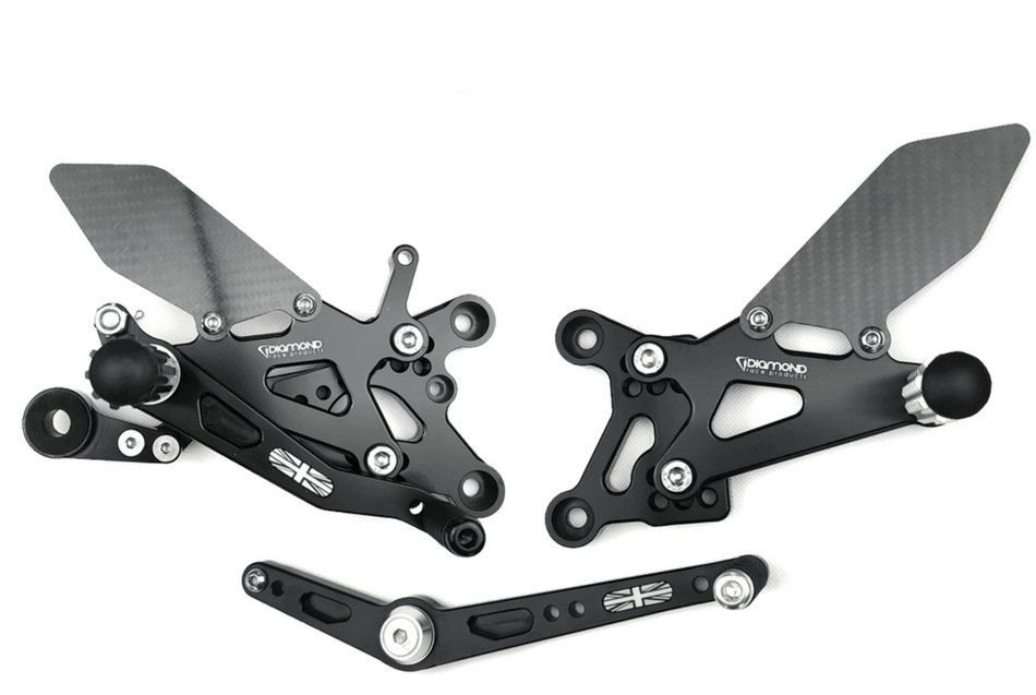 Yamaha YZF R6 2009-16 Diamond Race Products Rearsets