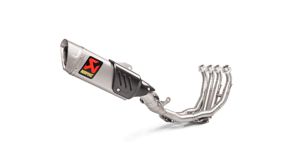 Yamaha YZF R6 2017> Akrapovic Titanium Silencer Titanium Evolution 4-2-1 System