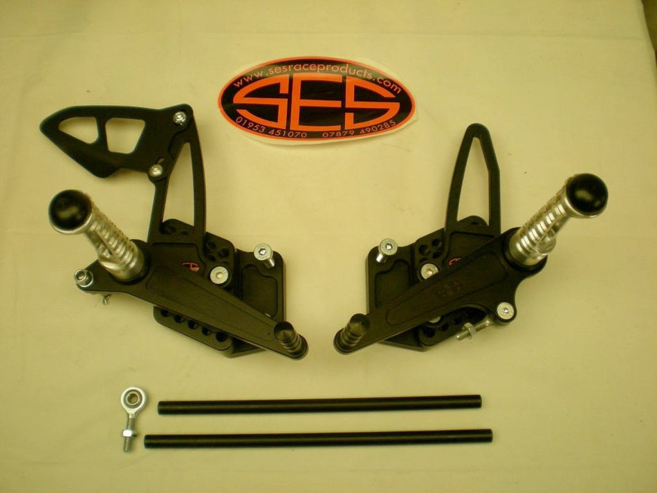 Suzuki GSX-R1000 2009-10 SES Adjustable Race Shift Rearsets
