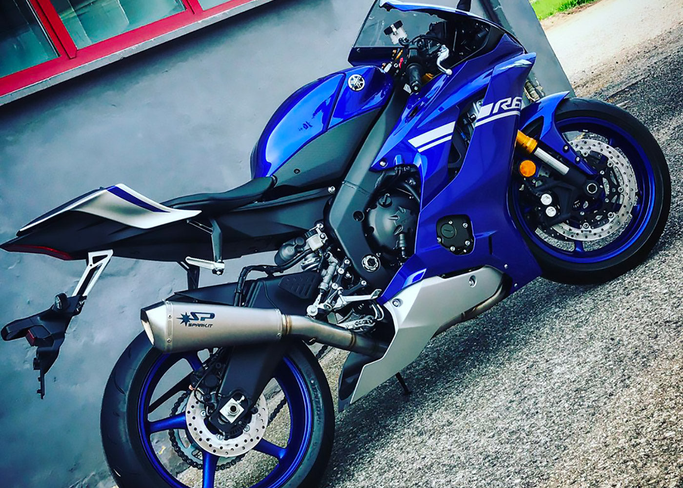 Yamaha YZF R6 2017-20 Spark RACING full system: AISI 304 stainless