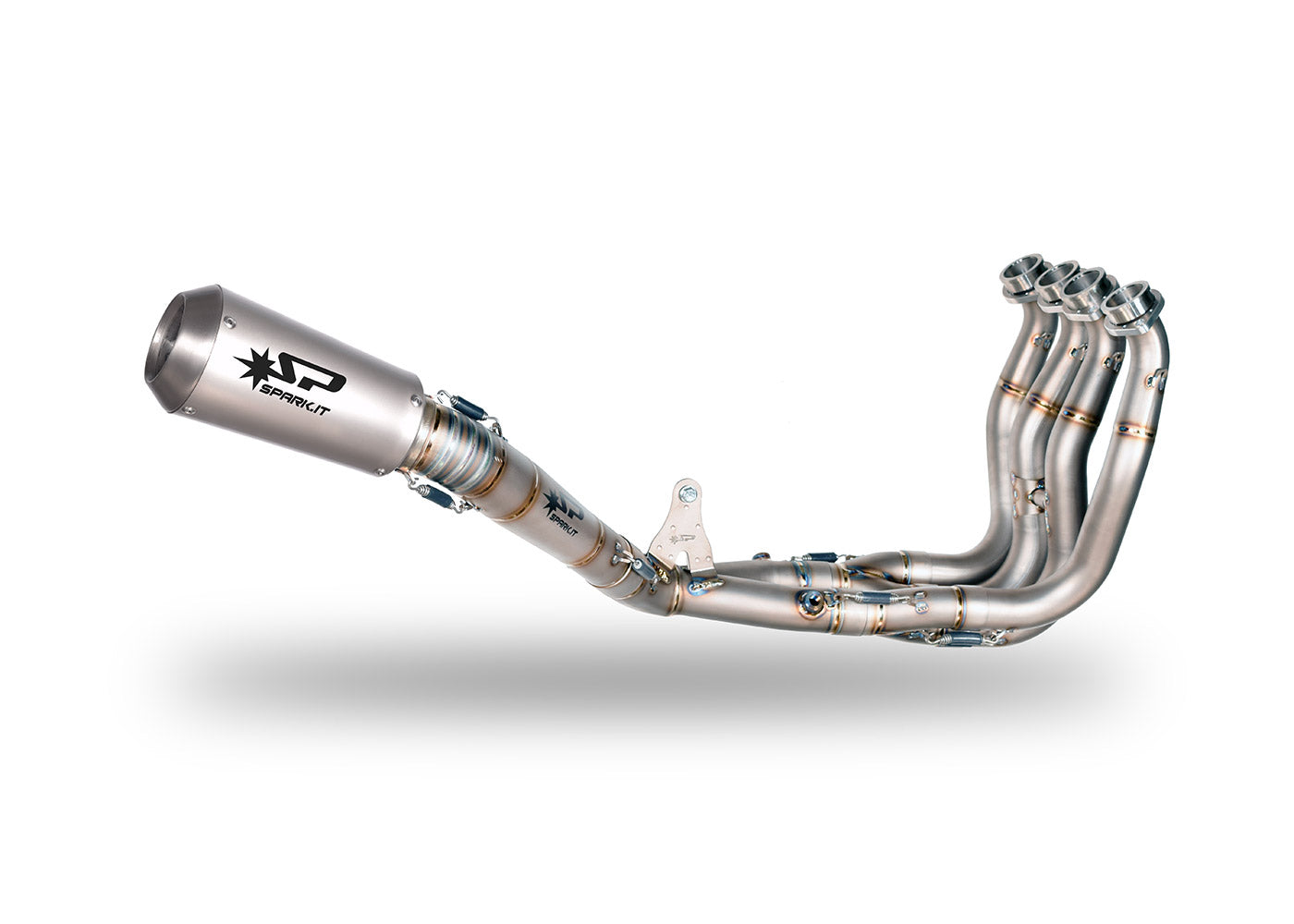 Yamaha YZF R1 2015-20 Spark RACING full titanium system: TITANIUM coll ...