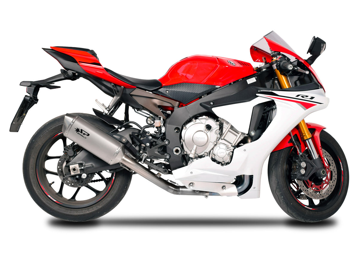 Sparky R1 R2 R3 Yamaha YZF R1 2015-20 Spark 3/4 kit: AISI 304 stainless steel 2in1 col ...