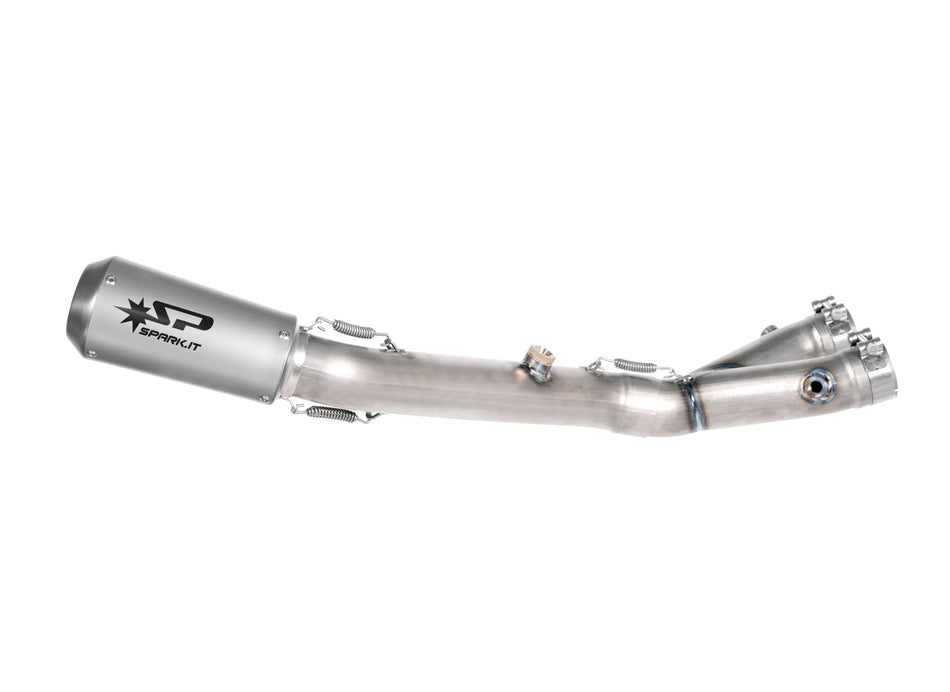 Yamaha YZF R1 2015-20 Spark 3/4 kit: TITANIUM 2in1 collector + MOTOGP silencer