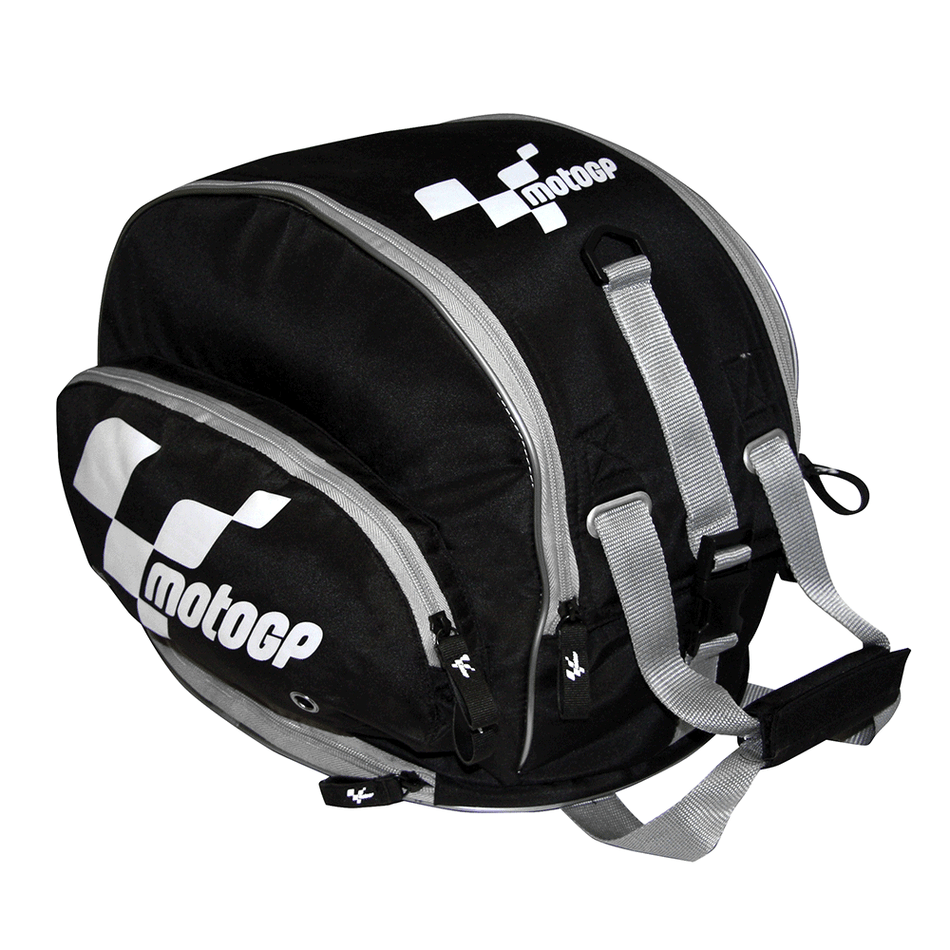 MOTOGP HELMET HOLDALL / TAILBAG CLASSIC - BLACK / GREY