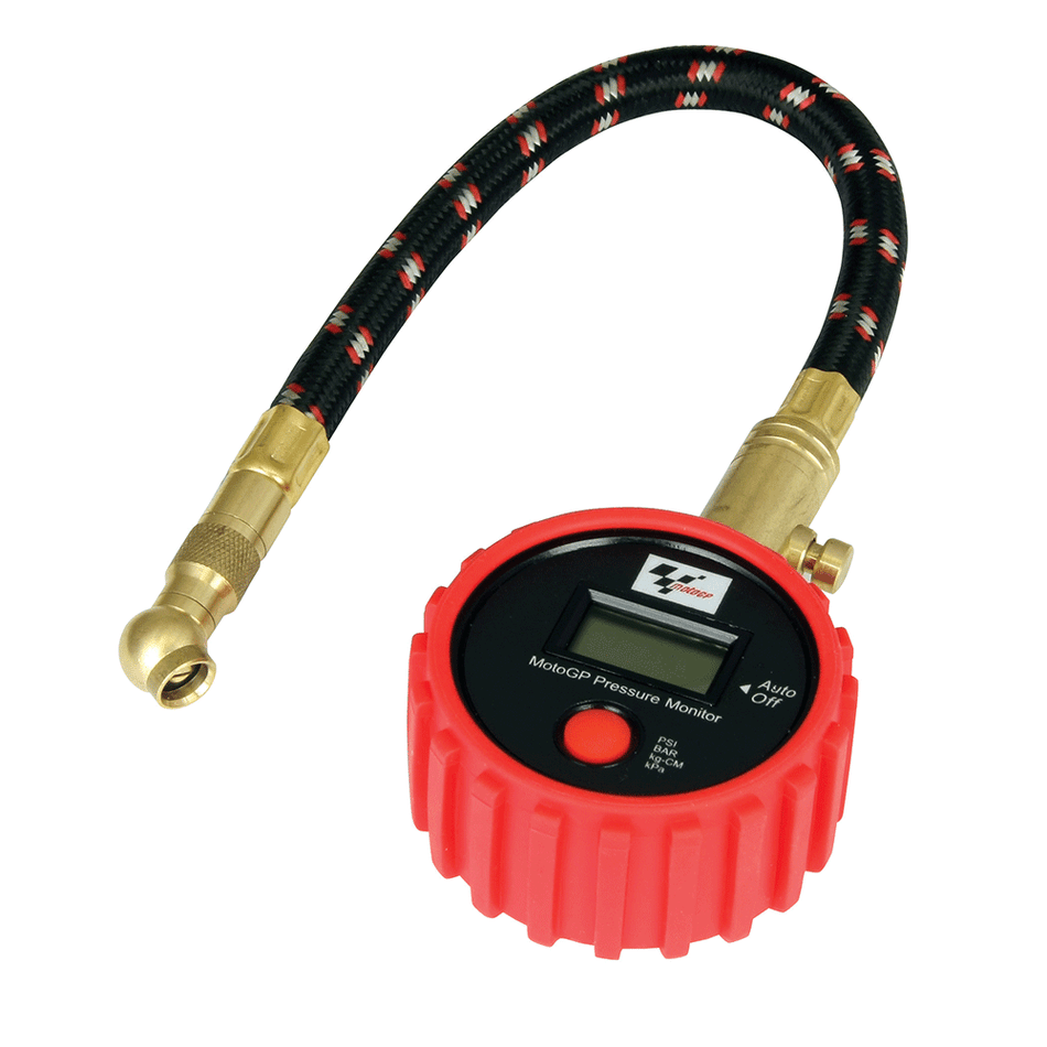 MOTOGP TYRE PRESSURE MONITOR WITH LCD DISPLAY 0-99PSI