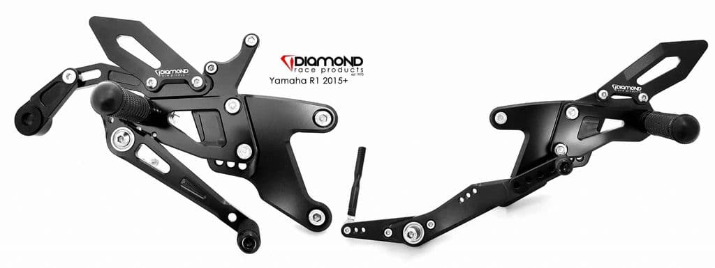 Yamaha R1 Rear Sets